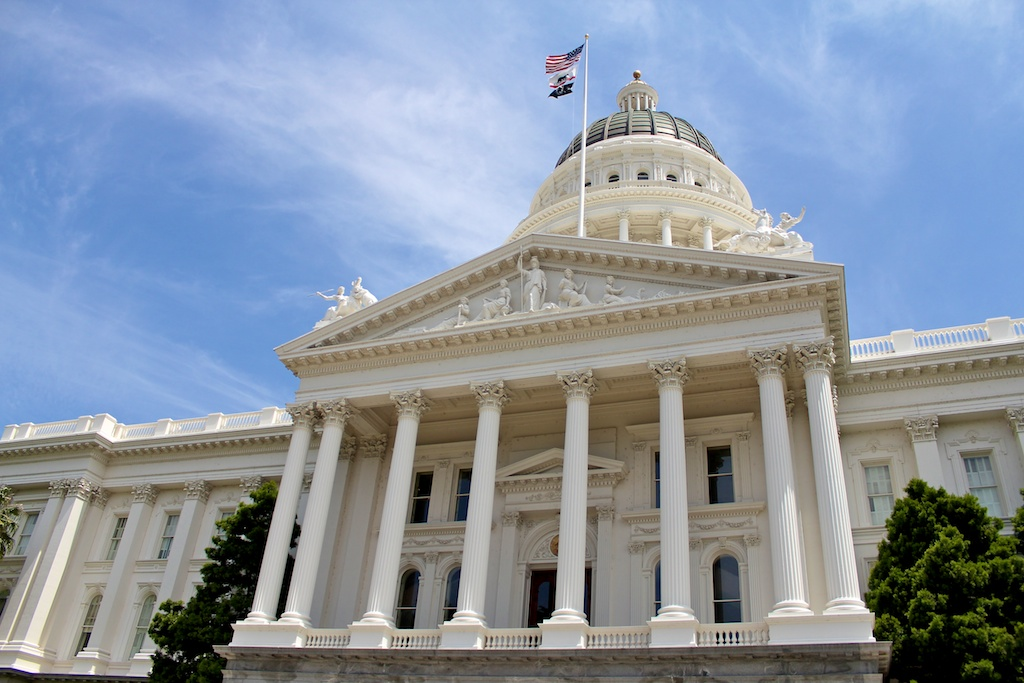 ABA California leadership inside the California State Capitol.